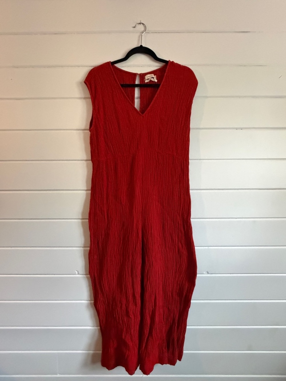 Urban Outfitters Red Jumpsuit